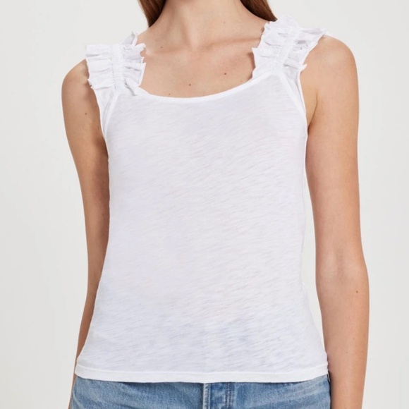 Goldie | PHOEBE RUFFLE TANK - Picture 1 of 6